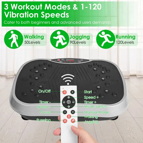 Vibration plate exercise - plate,