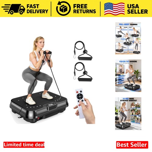 Black vibration plate - black,