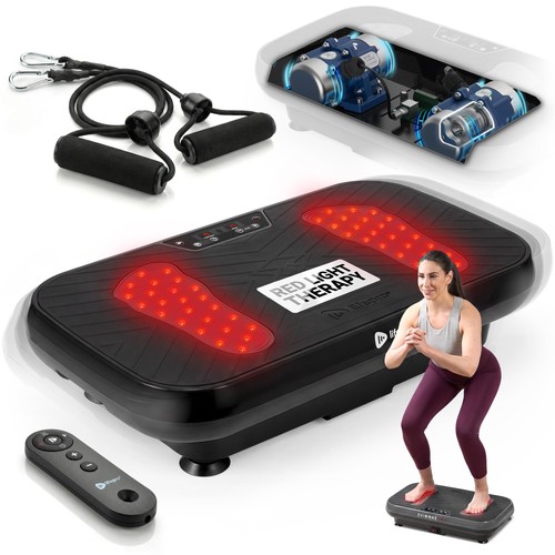 Vibration plate red - plate, light