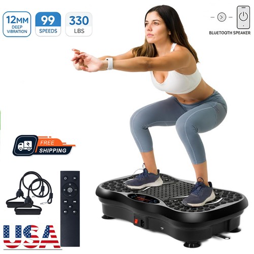 12mm vibration plate exercise - plate,